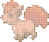 Vulpix bead pattern
