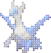 Latios bead pattern