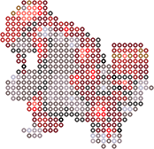 Groudon bead pattern