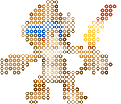 Monferno bead pattern