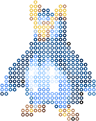 Prinplup bead pattern