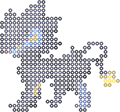 Luxray bead pattern