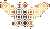 Mothim bead pattern
