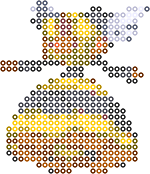 Vespiquen bead pattern