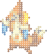 Floatzel bead pattern