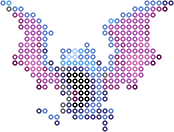 Golbat bead pattern