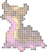 Gastrodon bead pattern