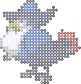 Honchkrow bead pattern