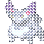Purugly bead pattern