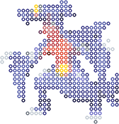 Garchomp bead pattern