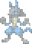 Lucario bead pattern