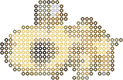 Hippopotas bead pattern