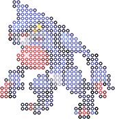 Toxicroak bead pattern