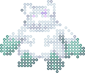 Abomasnow bead pattern