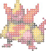 Magmortar bead pattern