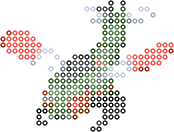 Yanmega bead pattern