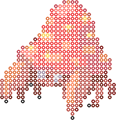 Parasect bead pattern