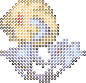 Uxie bead pattern