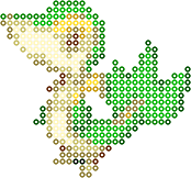 Snivy bead pattern