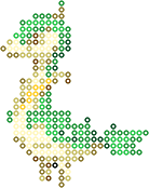 Servine bead pattern