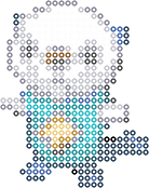 Oshawott bead pattern