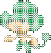 Pansage bead pattern