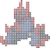 Gigalith bead pattern