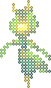 Leavanny bead pattern