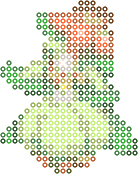Lilligant bead pattern