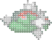 Basculin bead pattern
