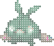 Trubbish bead pattern