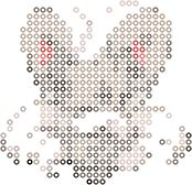 Cinccino bead pattern