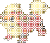 Growlithe bead pattern