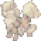 Arcanine bead pattern