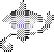 Lampent bead pattern