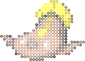 Stunfisk bead pattern