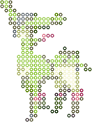 Virizion bead pattern