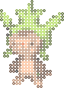 Chespin bead pattern