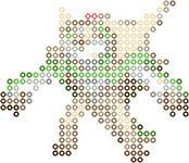 Chesnaught bead pattern