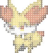 Fennekin bead pattern