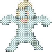 Machop bead pattern