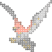 Talonflame bead pattern