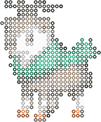 Skiddo bead pattern
