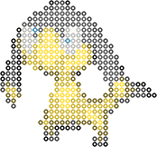 Helioptile bead pattern