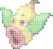 Weepinbell bead pattern