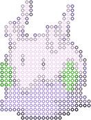 Goomy bead pattern