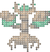 Trevenant bead pattern