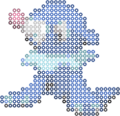 Popplio bead pattern