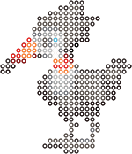 Trumbeak bead pattern