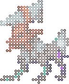 Type: Null bead pattern